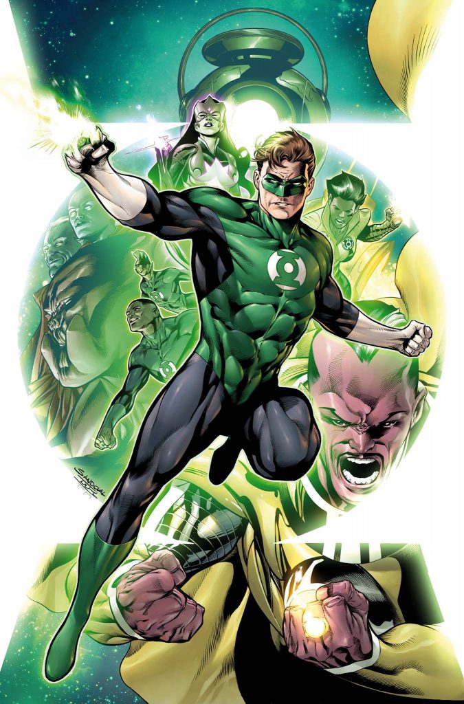 Cover #1 Hal Jordan and the Green Lantern corps